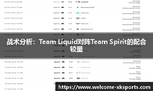 战术分析：Team Liquid对阵Team Spirit的配合较量